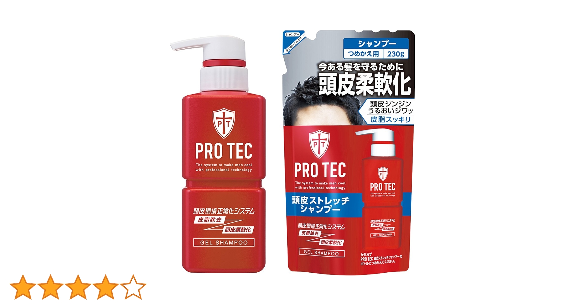 けいみん　プロテク 頭皮ストレッチシャンプー本体ポンプ 300g×8個 Amazon | PRO TEC(プロテク) 頭皮ストレッチシャンプー 本体ポンプ